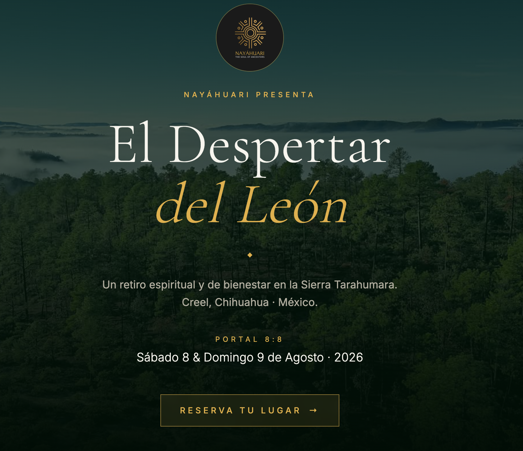 Vista previa del sitio El Despertar del León